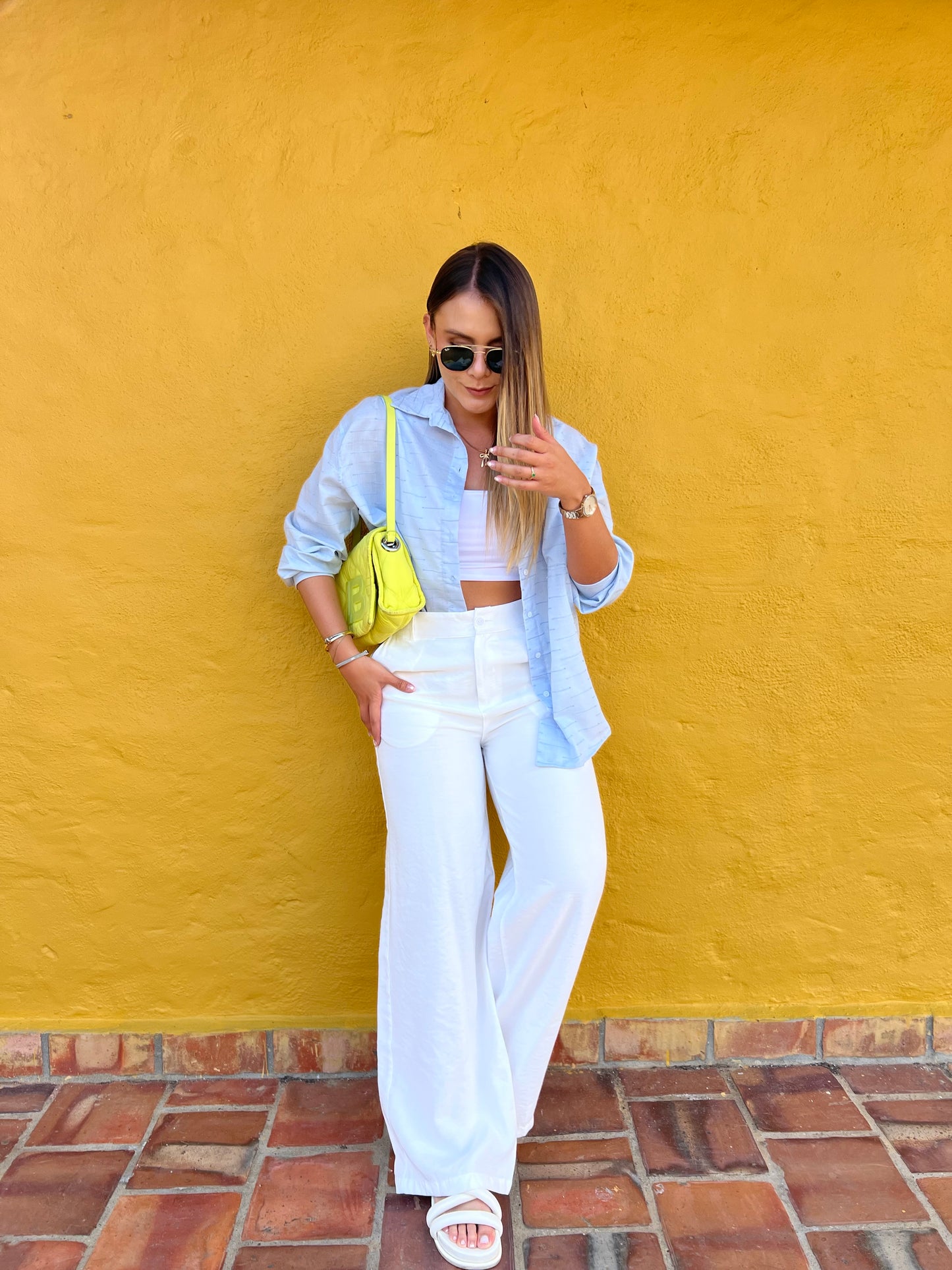 Camisera Viena Celeste