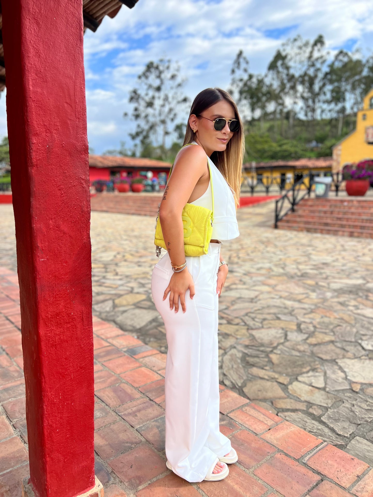 Pantalón Bela Blanco