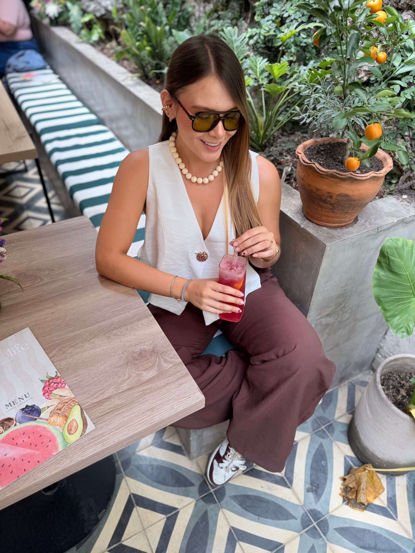 Blusa Chai Blanco