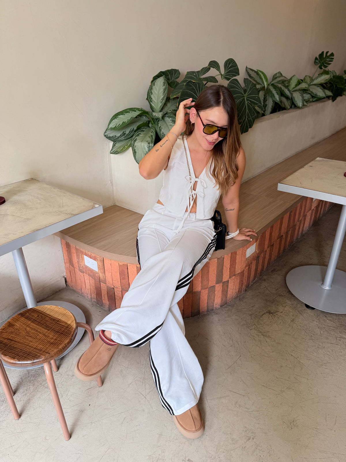 Pantalón Olivia Blanco