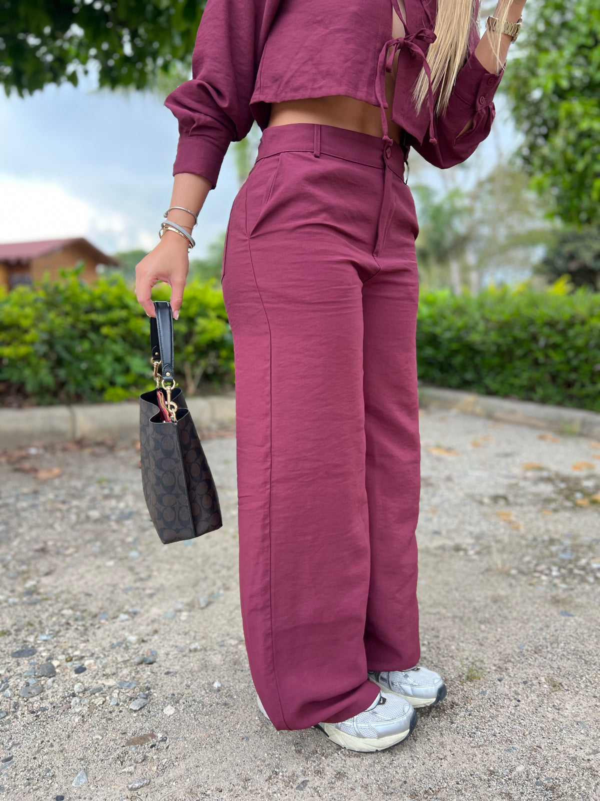 Pantalón Alexa Vinotinto