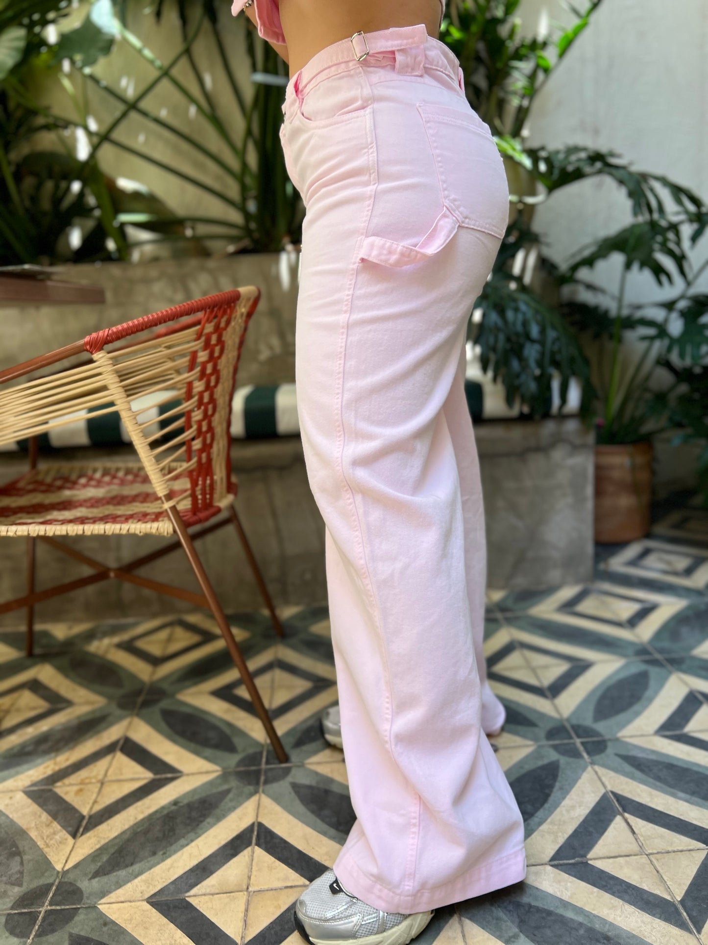 Pantalón Luna Rosa pastel