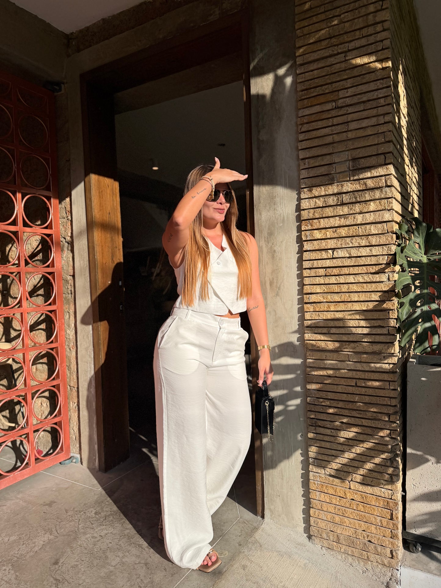 Blusa Grecia Blanco