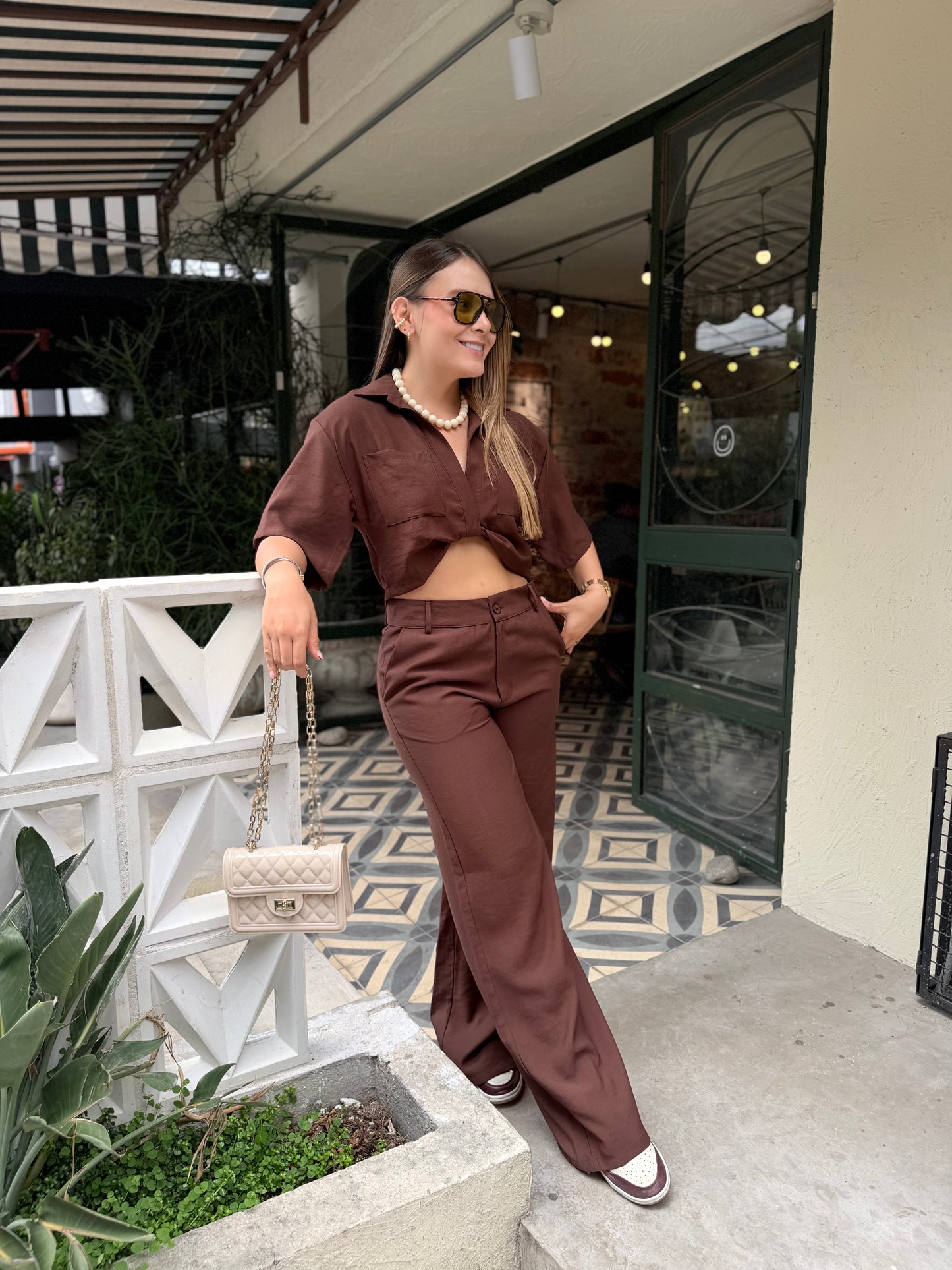 Pantalón Alexa Cafe