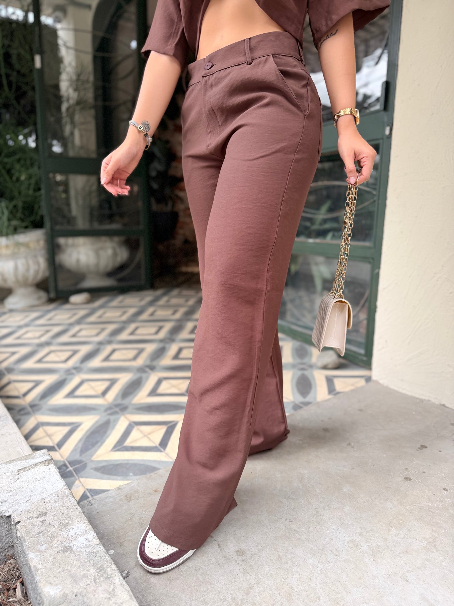 Pantalón Alexa Cafe