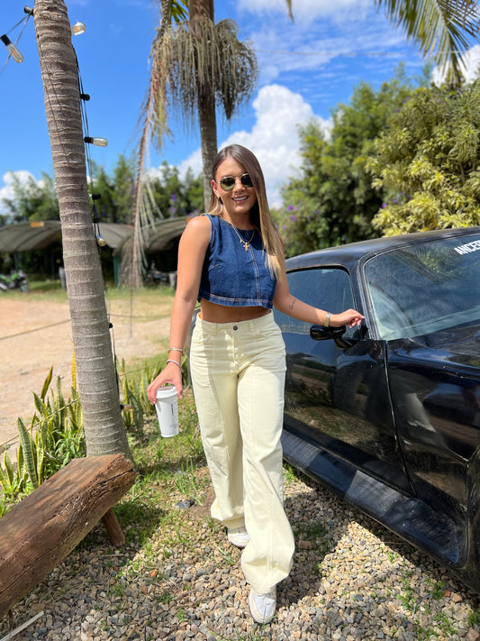 Pantalón Sienna Amarillo