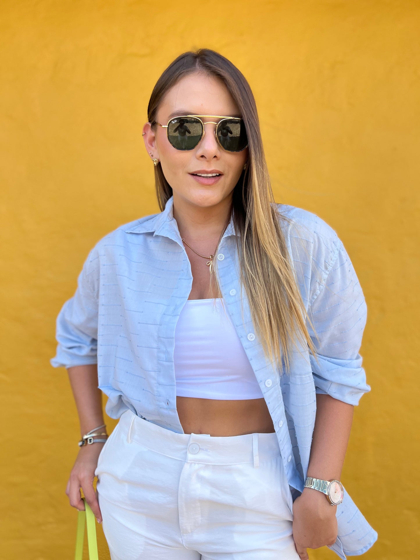 Camisera Viena Celeste