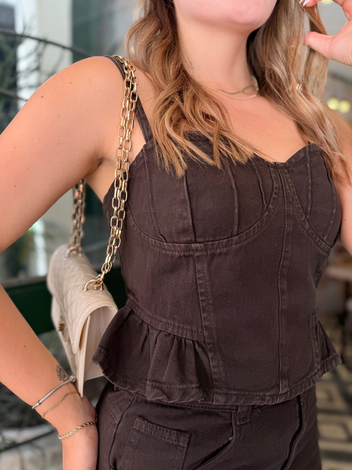 Blusa Nubbe Cafe