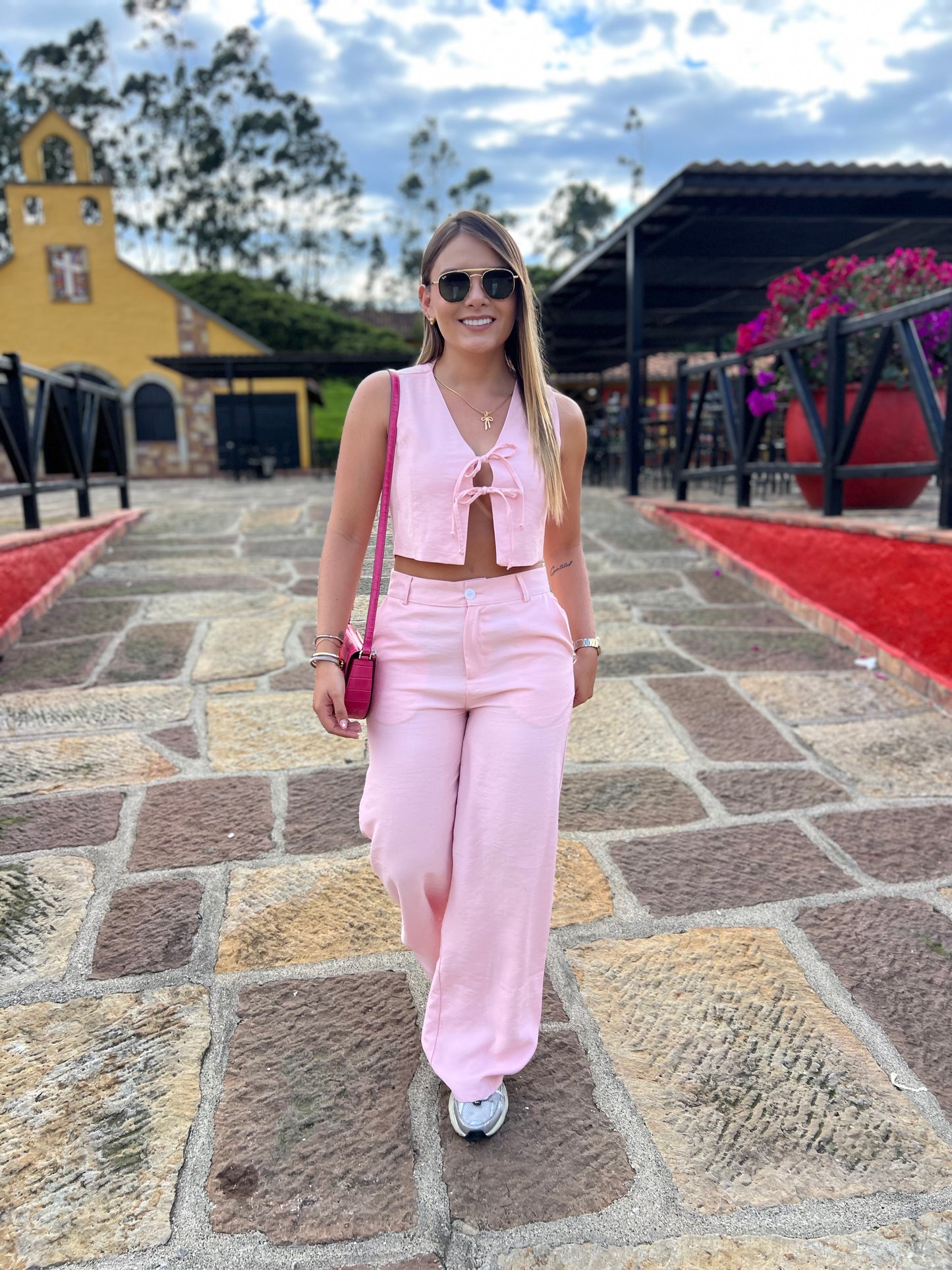 Pantalón Alexa Rosa