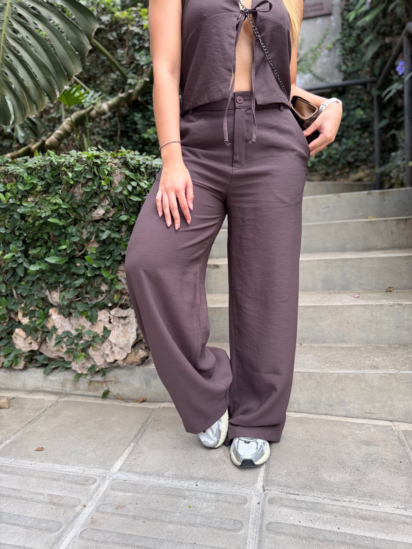 Pantalón Cuarzo Café