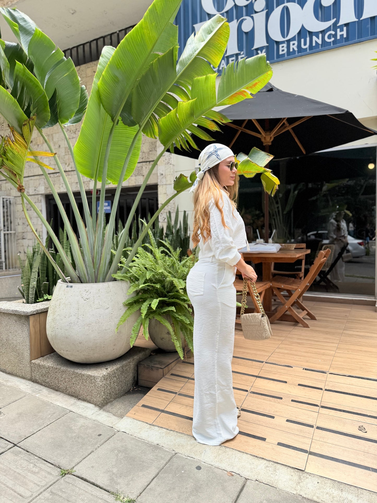 Pantalón Alexa Blanco