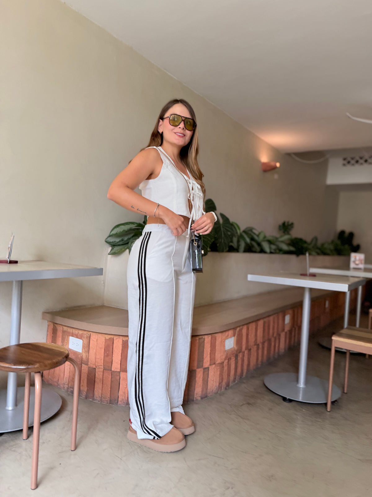 Pantalón Olivia Blanco