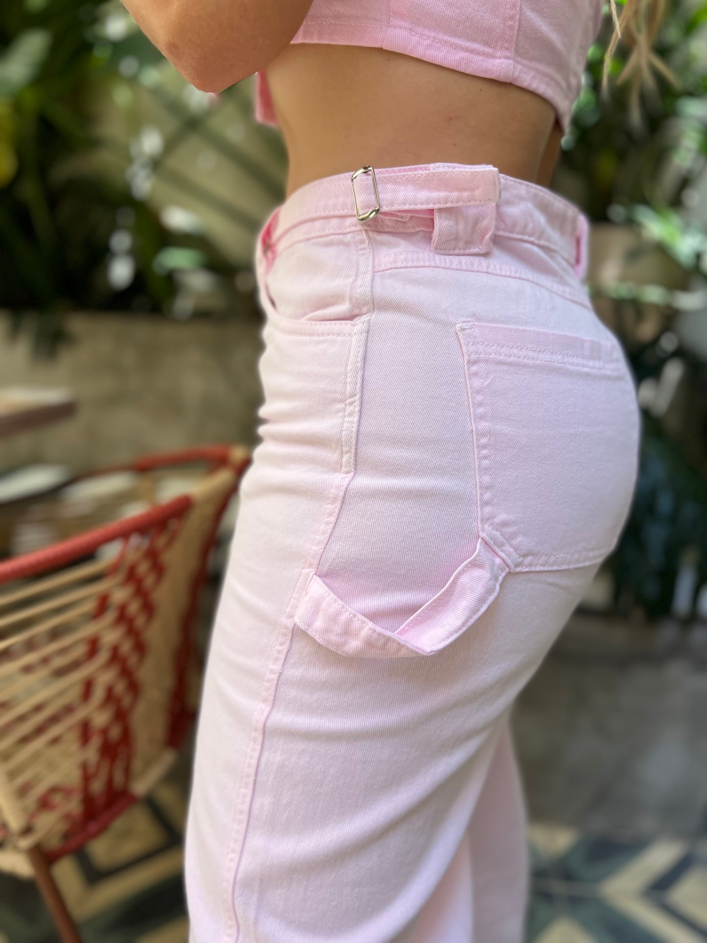 Pantalón Luna Rosa pastel