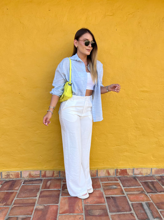 Camisera Viena Celeste