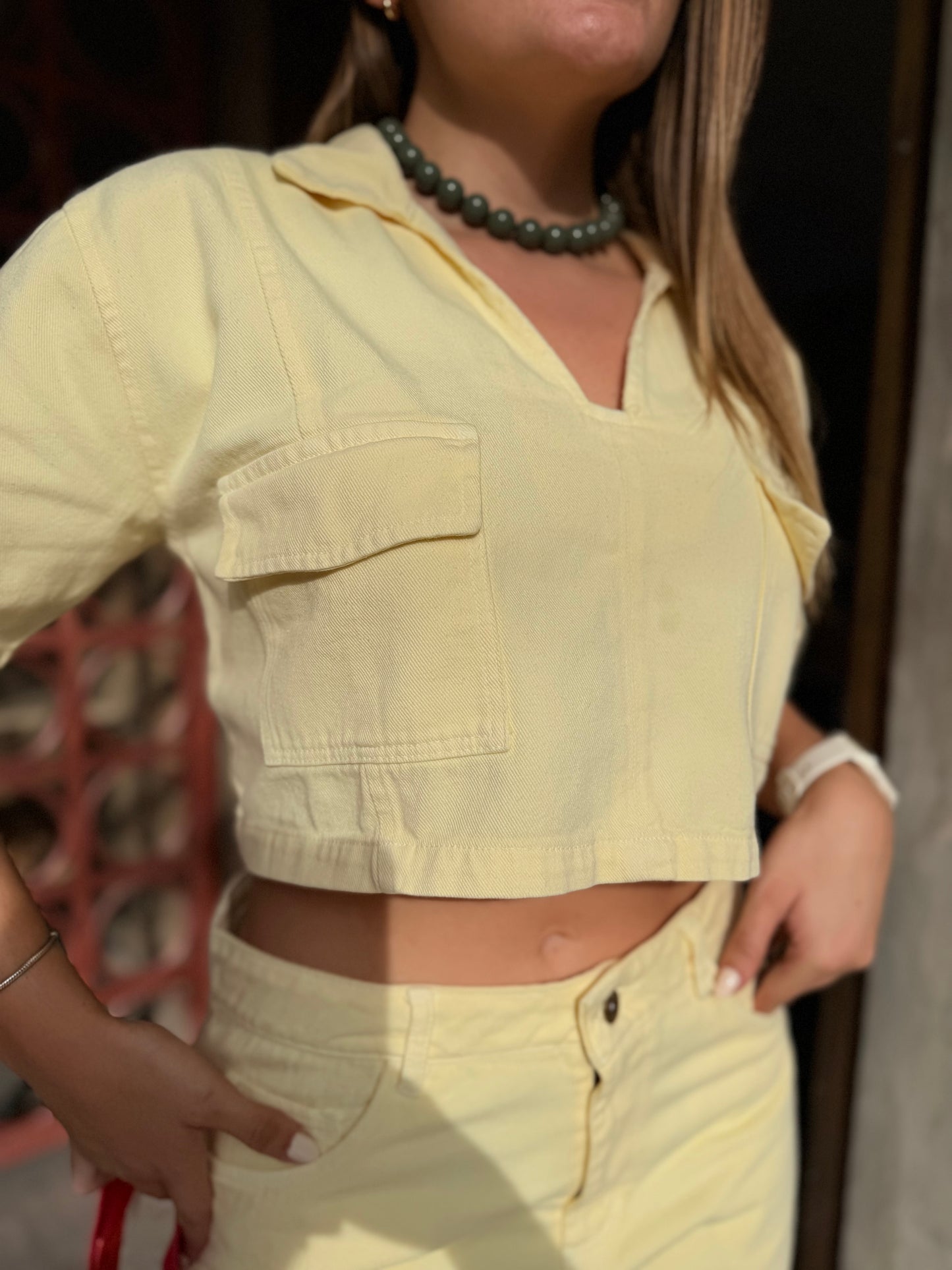 Blusa Barbara Amarillo