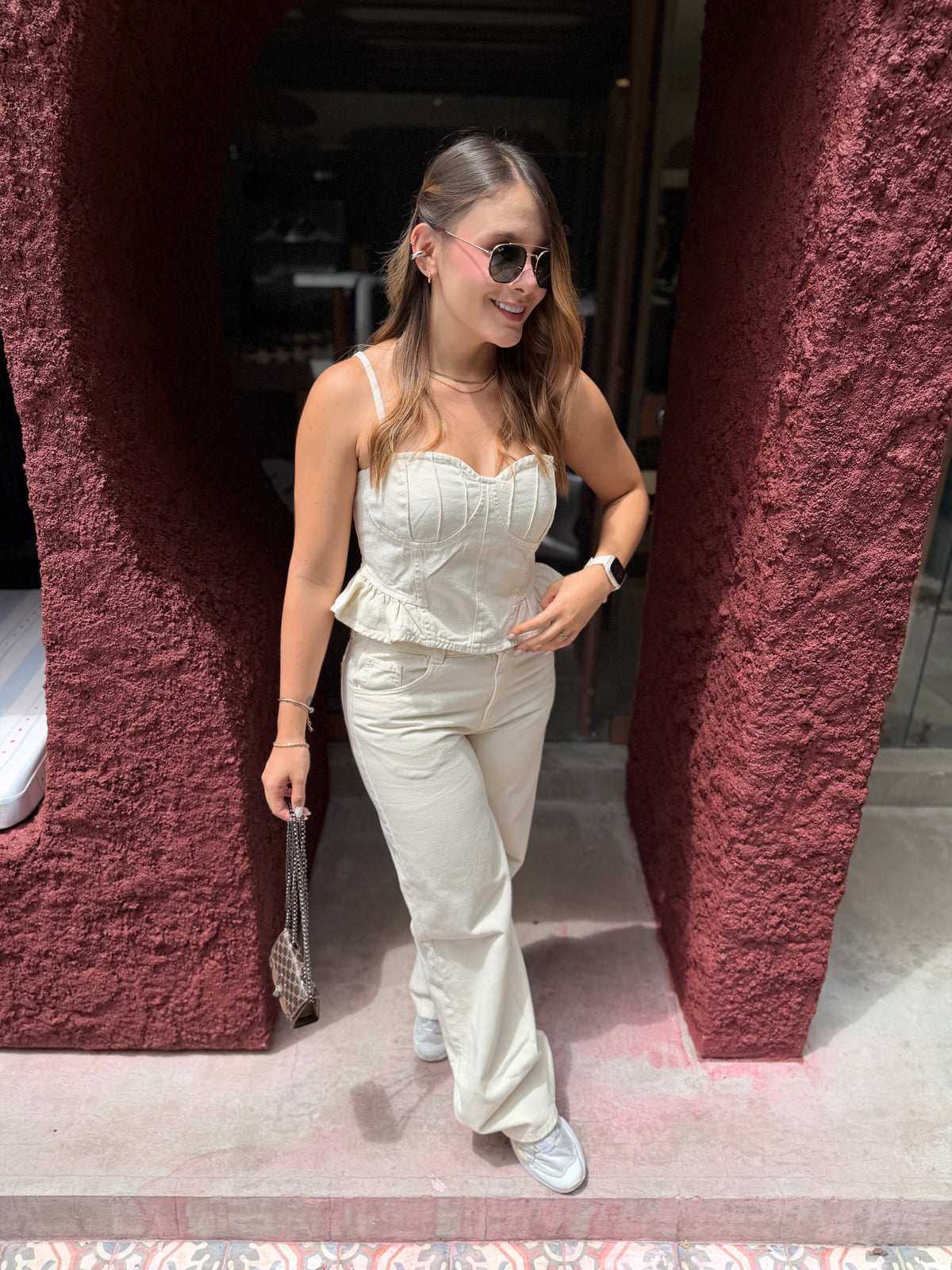 Blusa Nubbe Crema