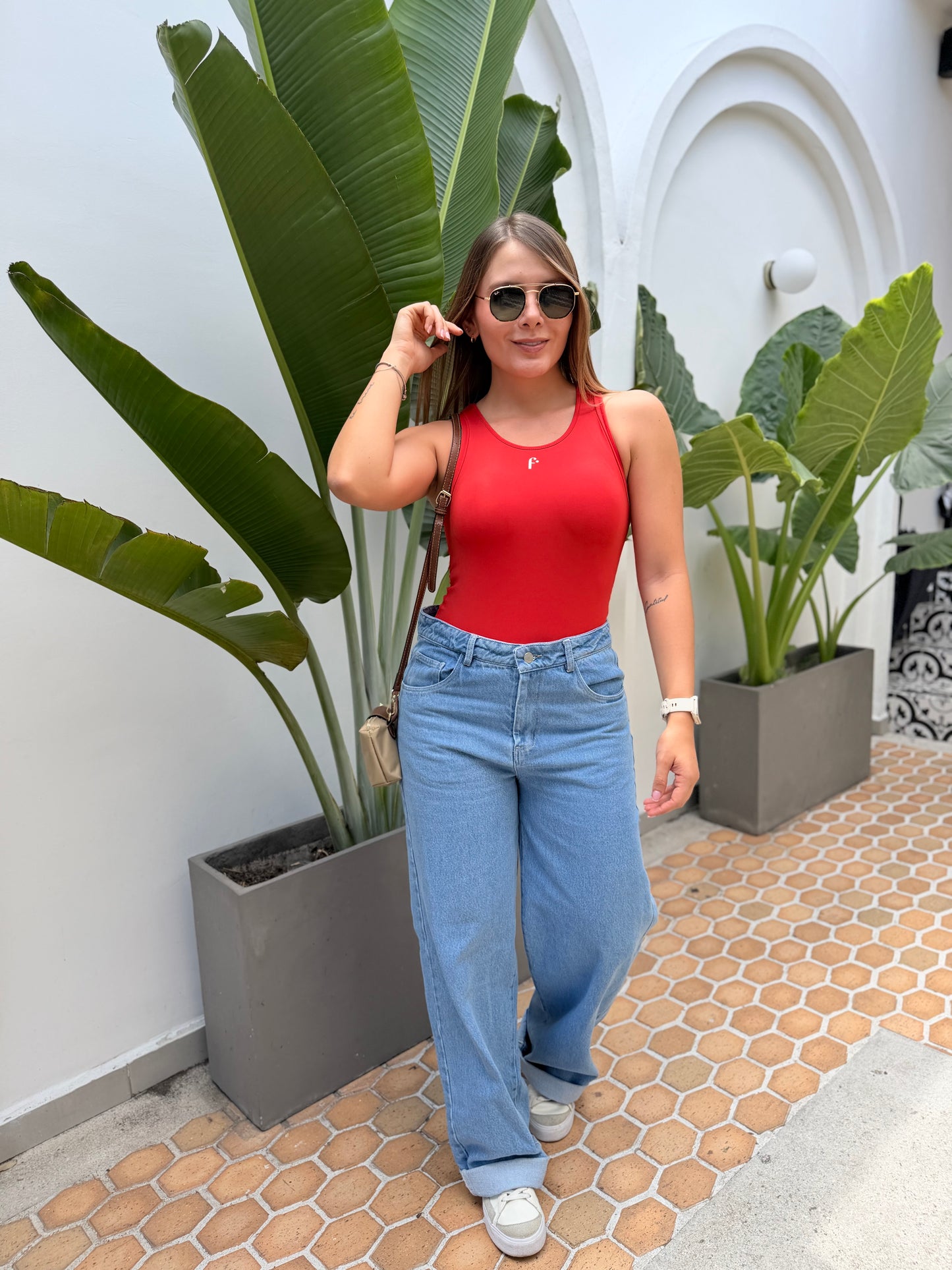 Body Melina Rojo