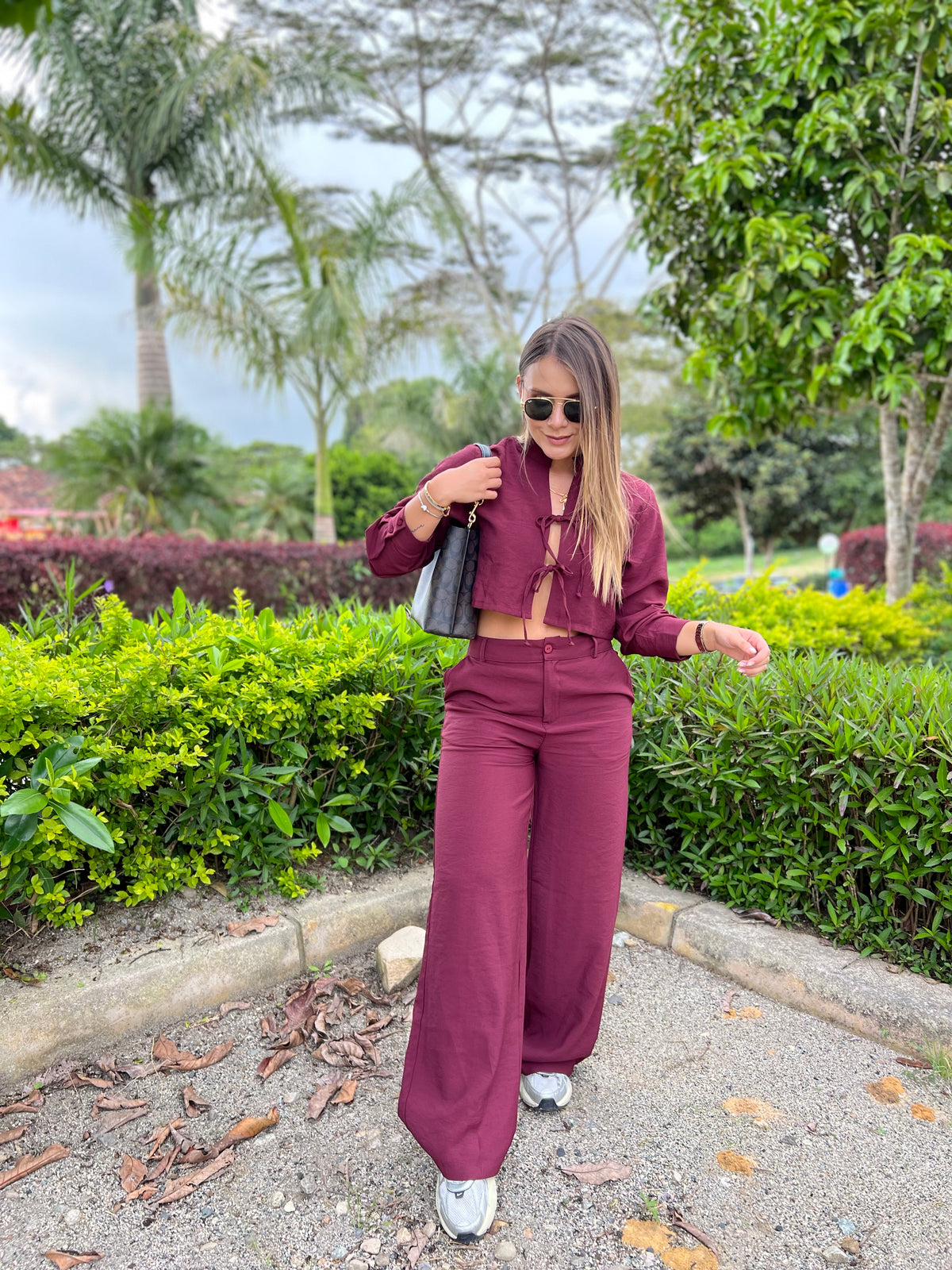 Pantalón Alexa Vinotinto