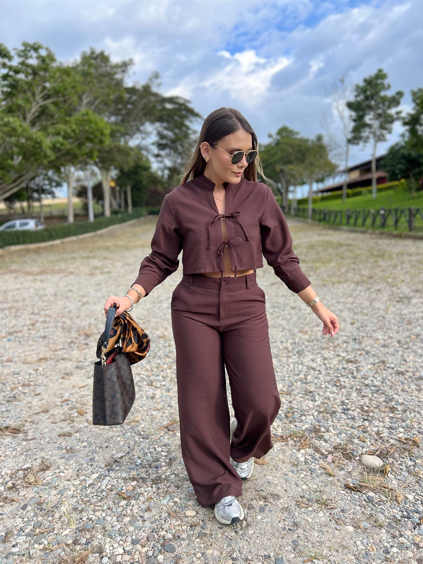 Pantalón Alexa Cafe