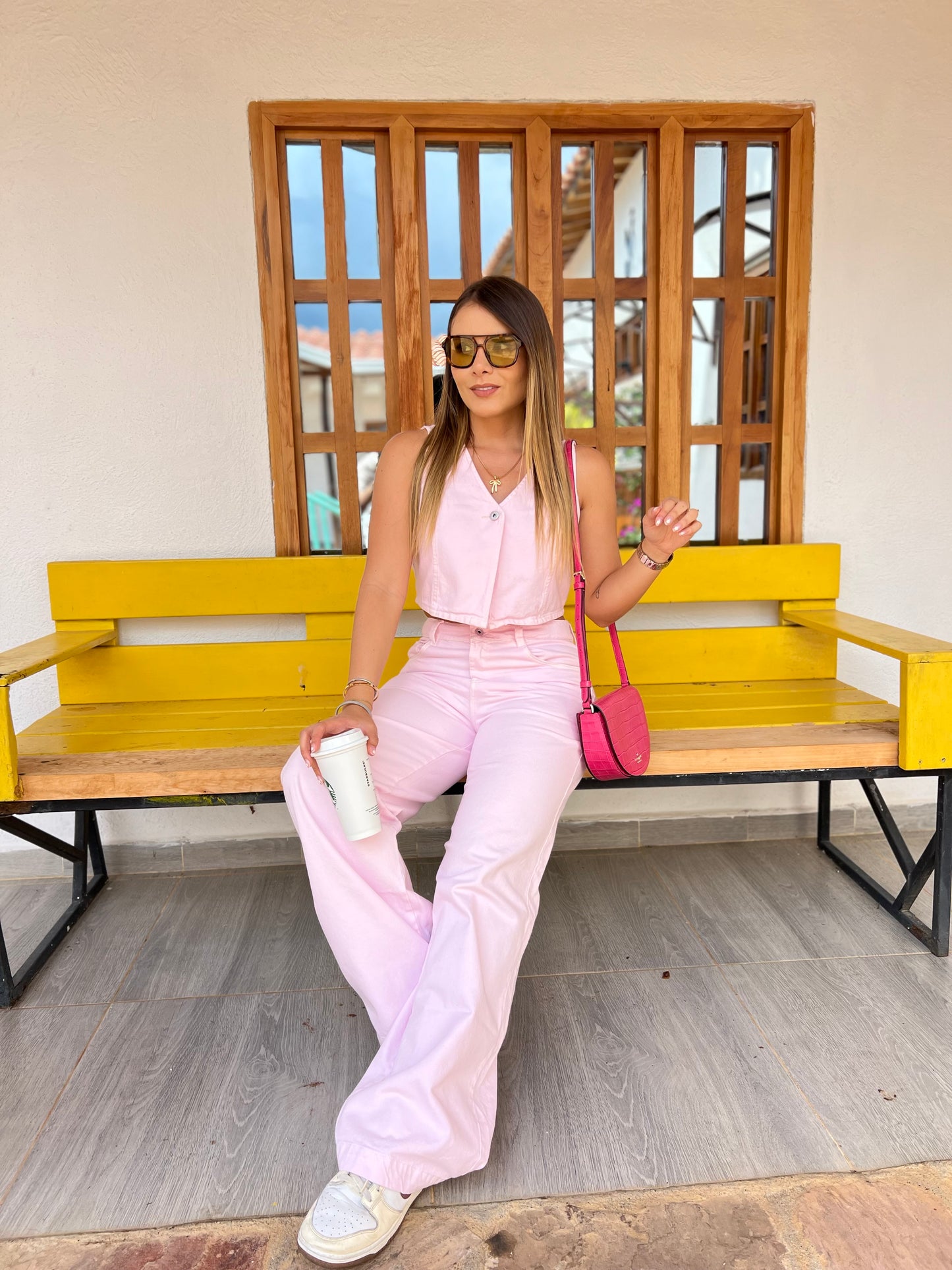 Jean Denver Rosa Pastel