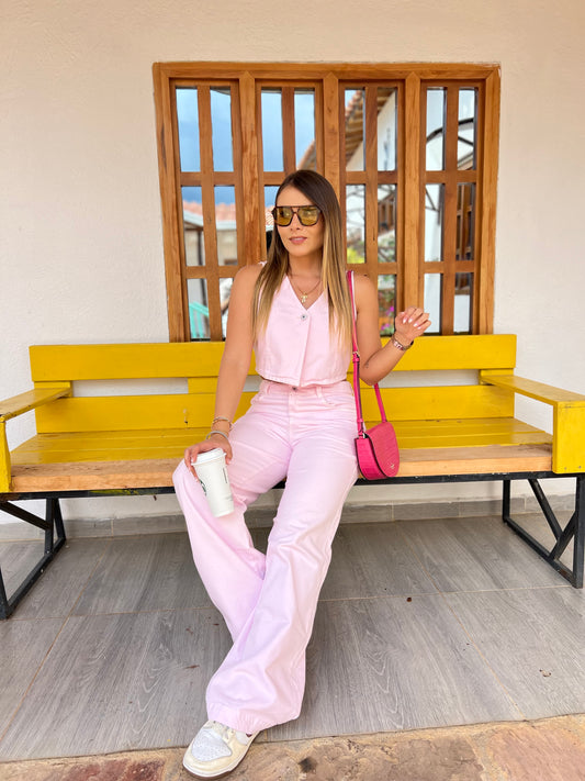 Jean Denver Rosa Pastel