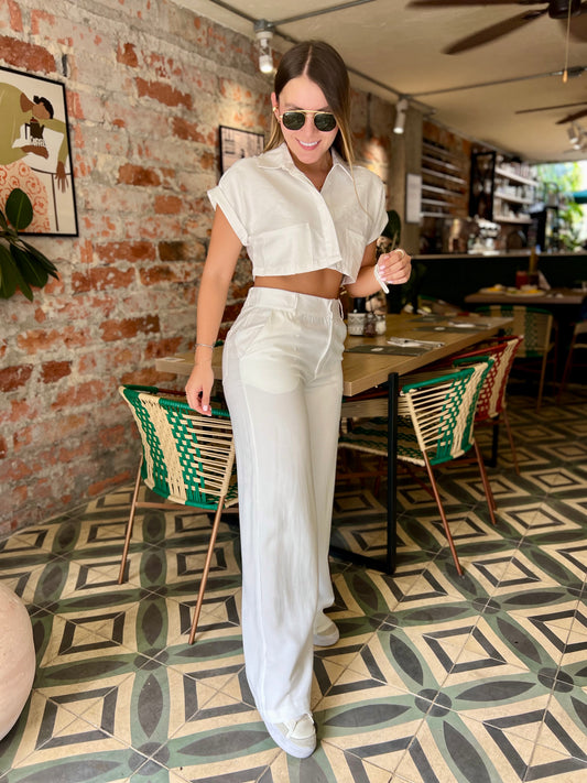 Pantalón Alexa Blanco