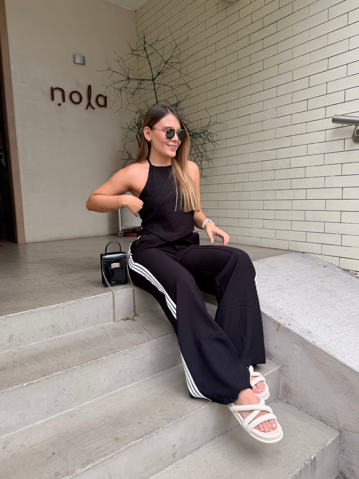 Pantalón Olivia Negro