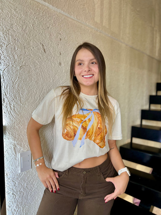 Camiseta Vainilla croissant