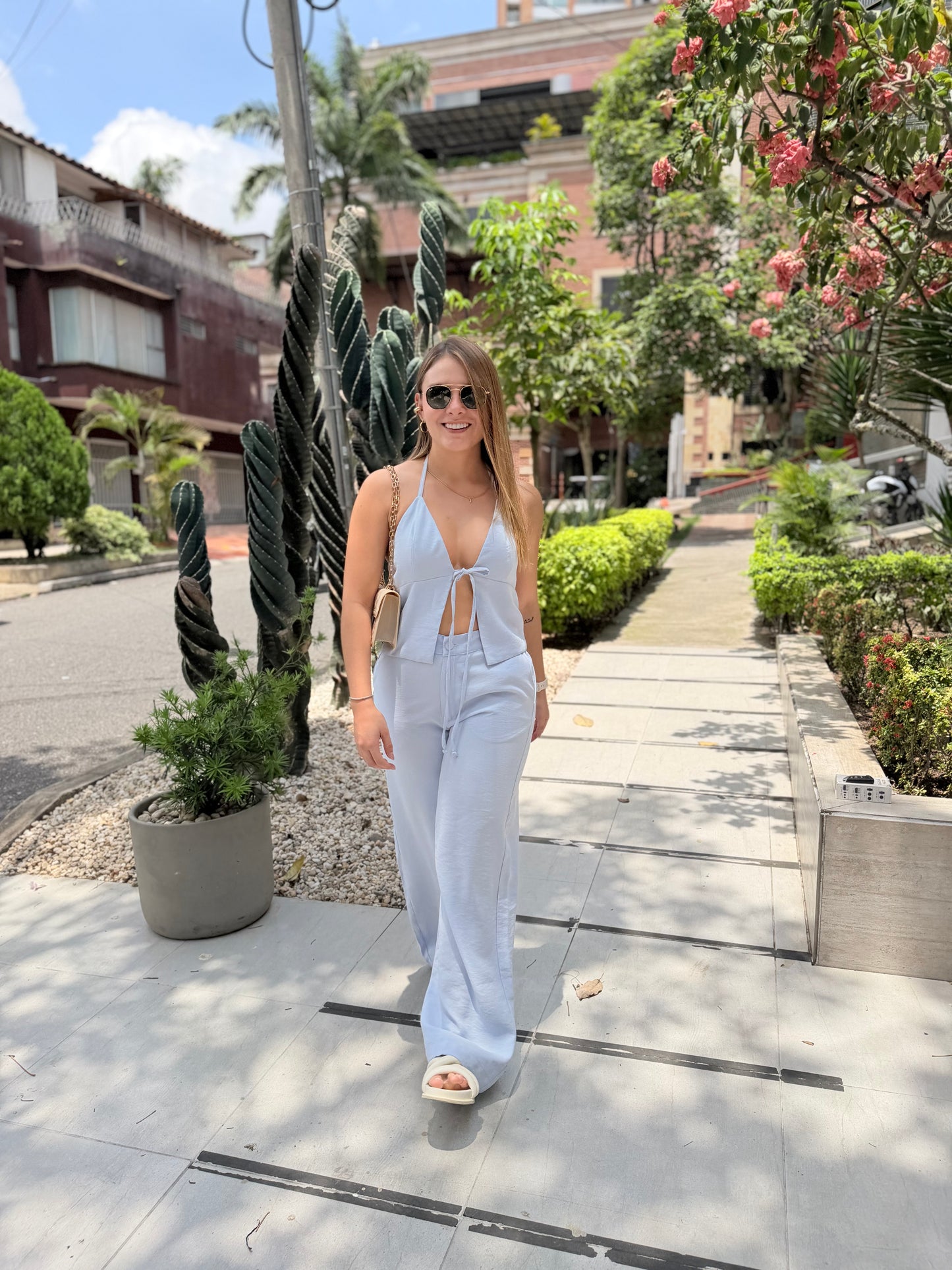 Pantalón Cuarzo Baby Blue