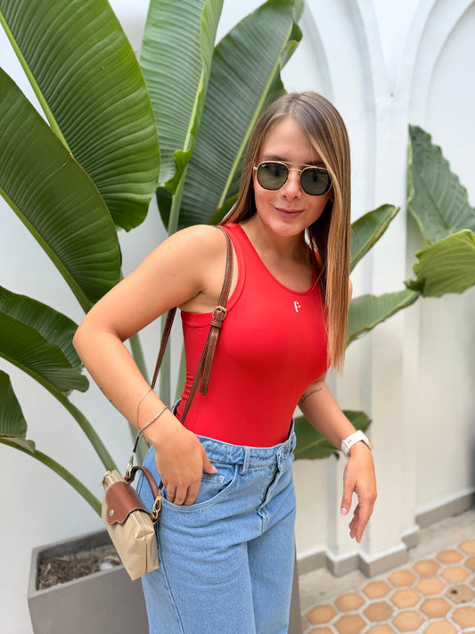 Body Melina Rojo