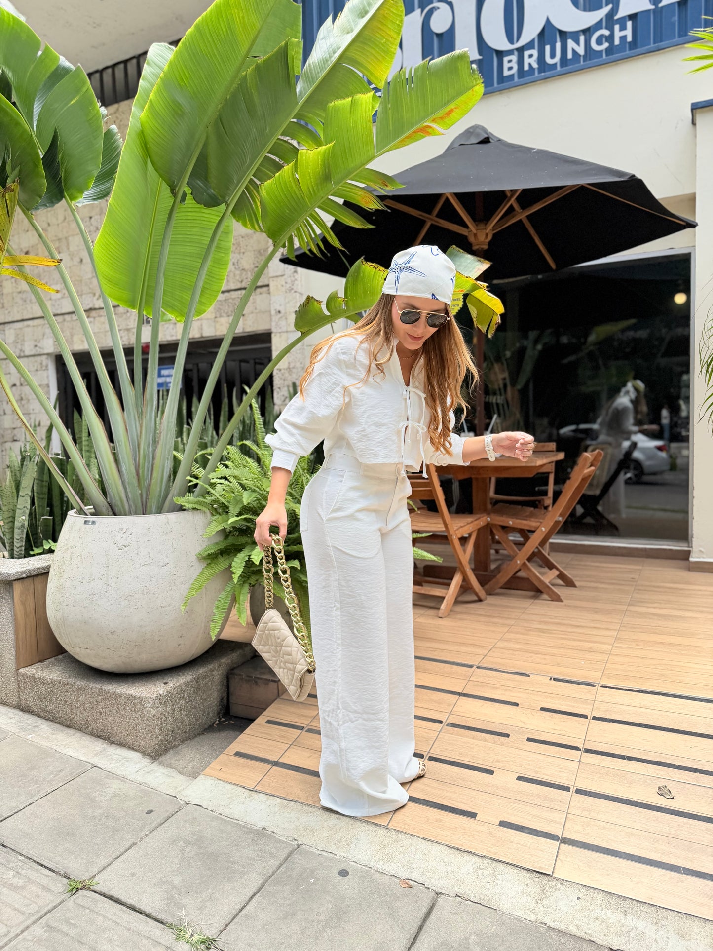Blusa Amahia Blanco
