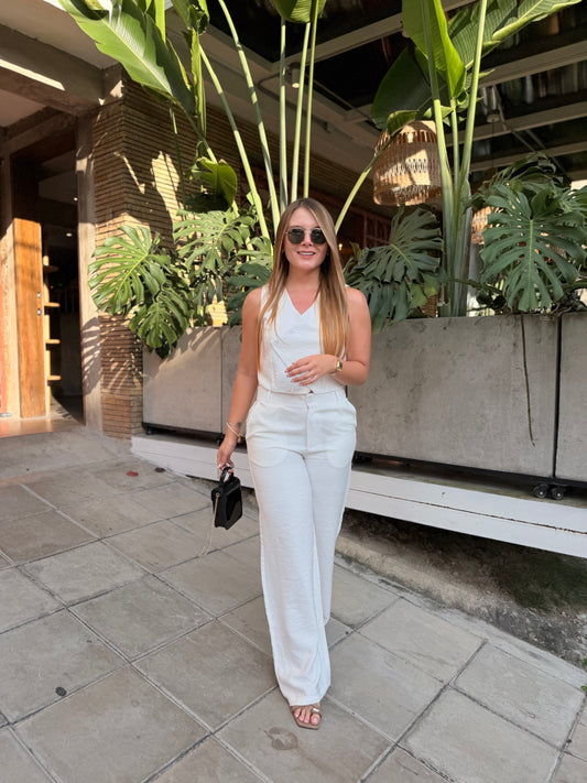 Blusa Grecia Blanco