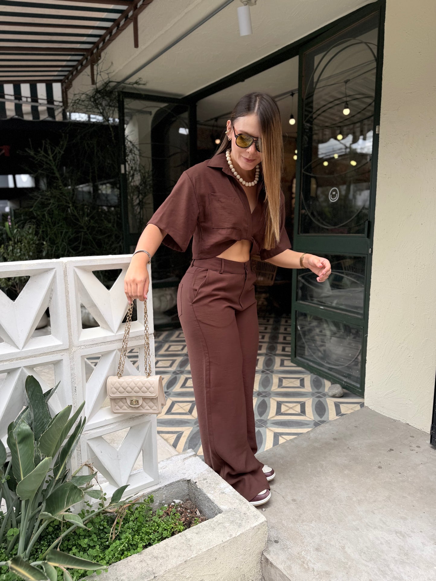 Pantalón Alexa Cafe