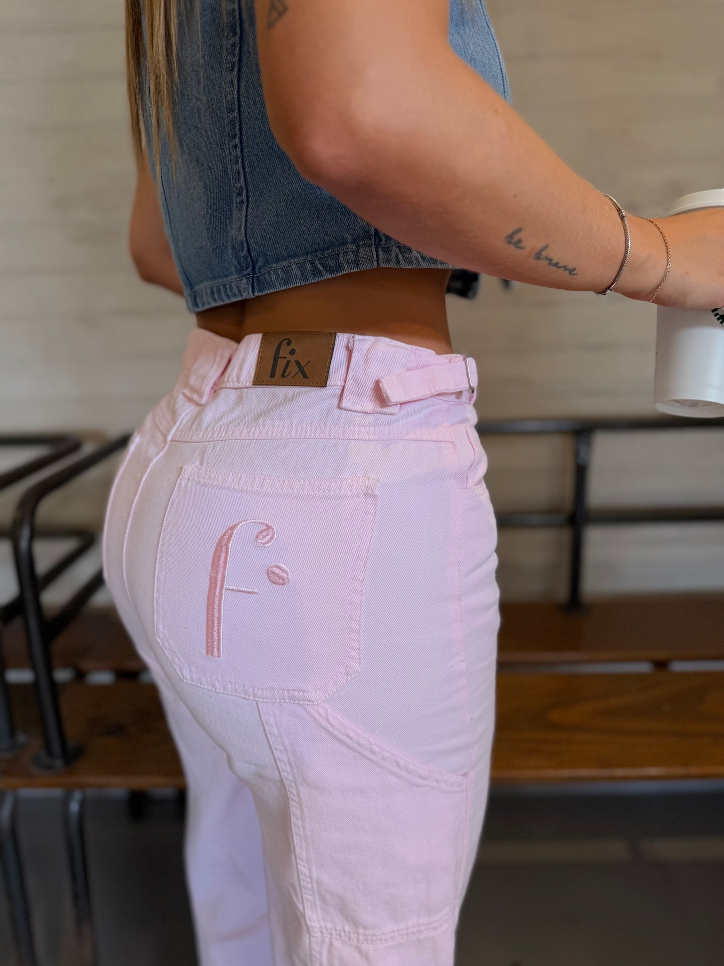 Jean Luna Rosa pastel