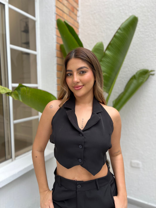 Top Lara Negro