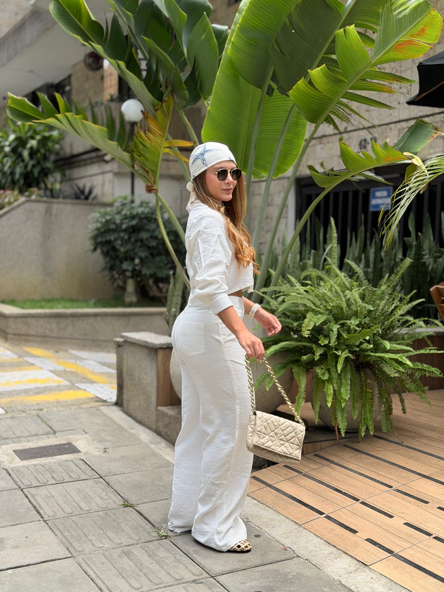Pantalón Alexa Blanco