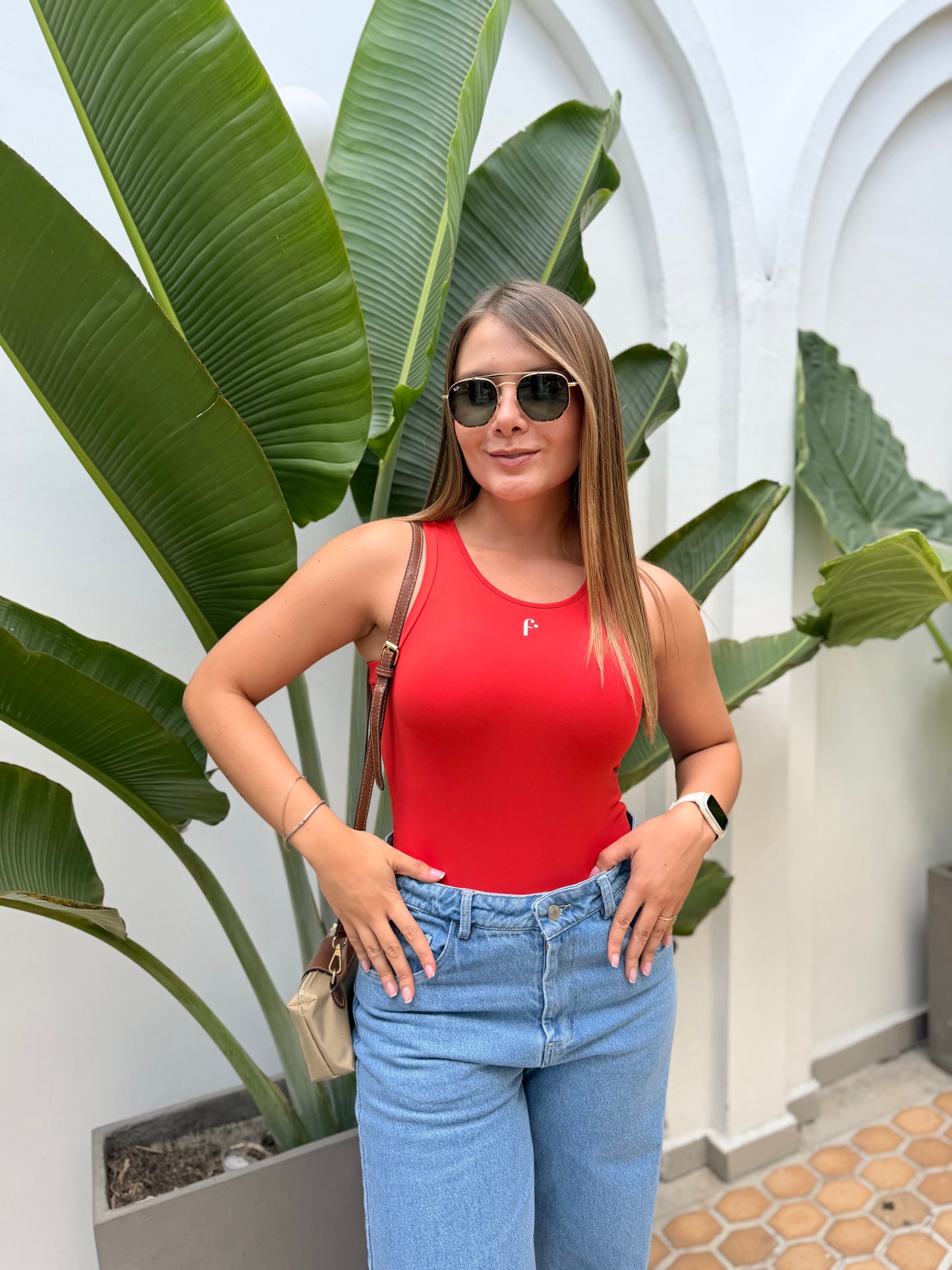Body Melina Rojo