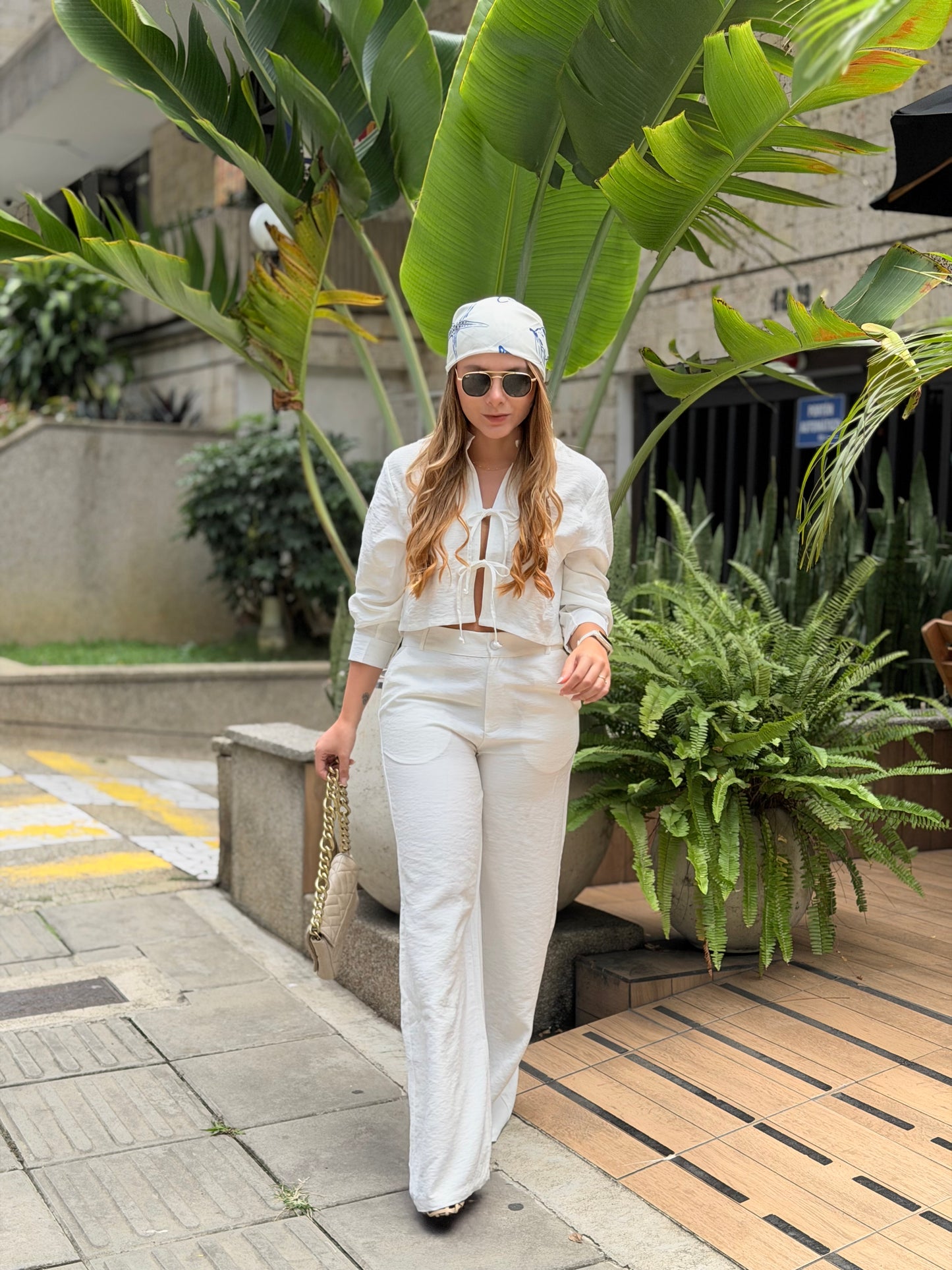 Pantalón Alexa Blanco