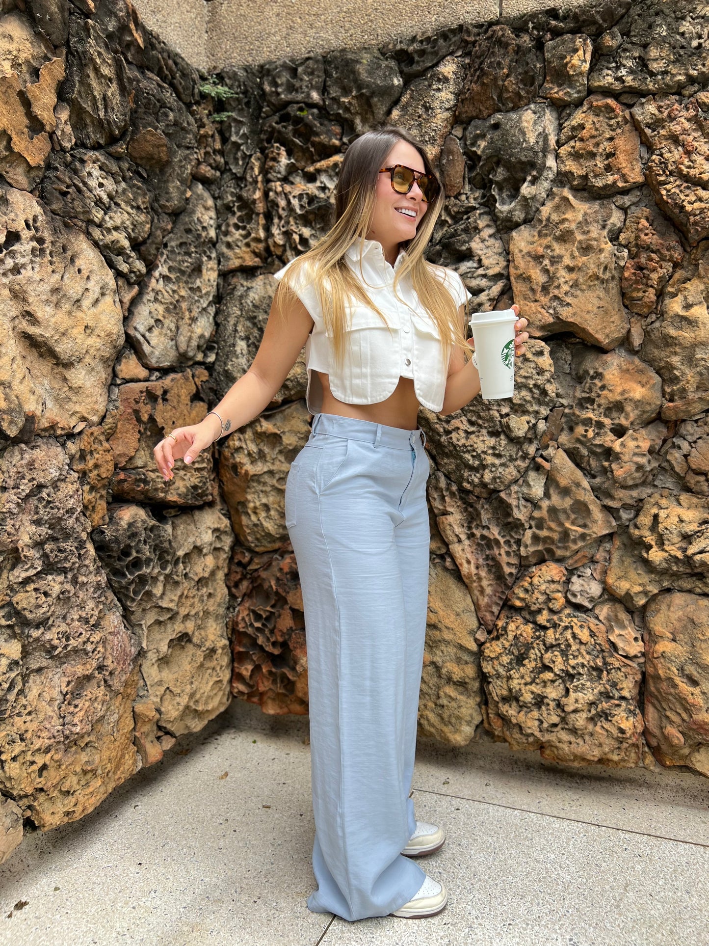Pantalón Alexa Baby Blue