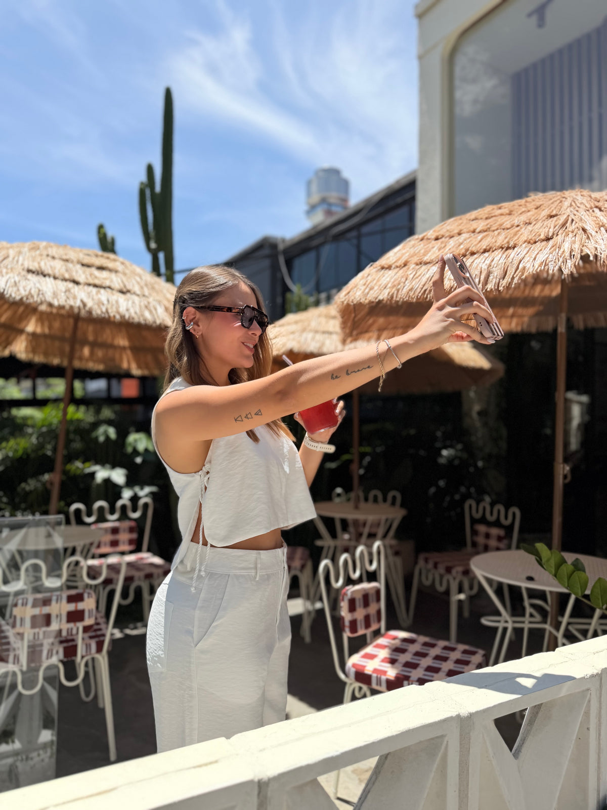 Blusa Latte Blanco