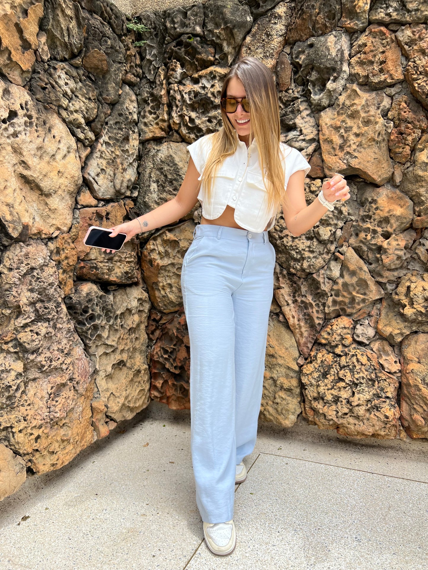 Pantalón Alexa Baby Blue