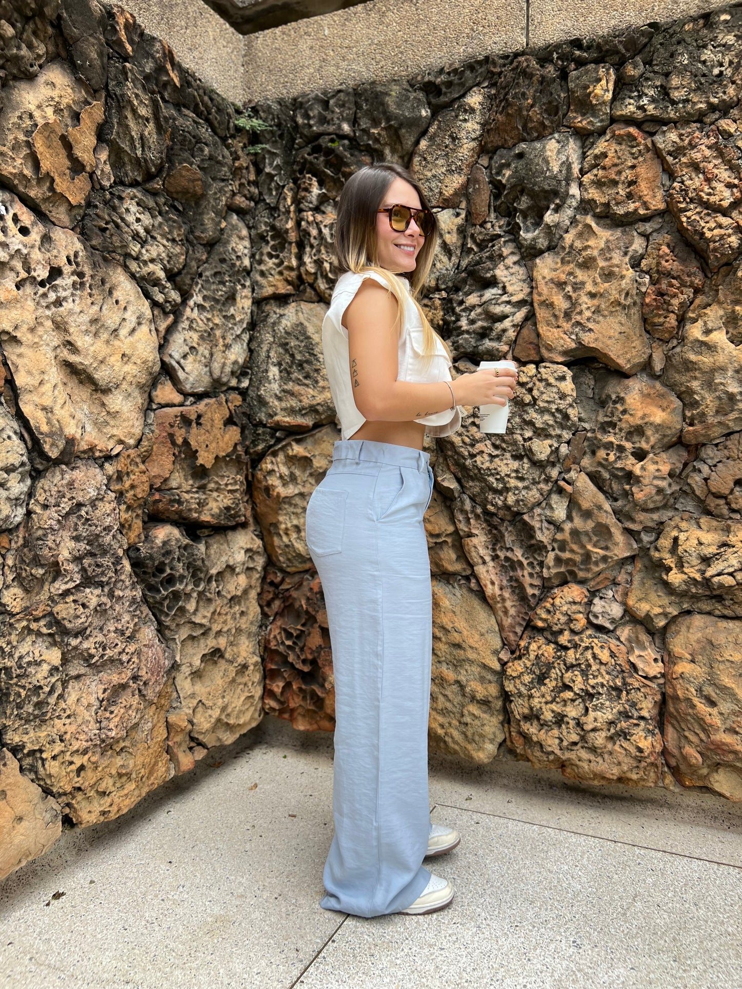 Pantalón Alexa Baby Blue