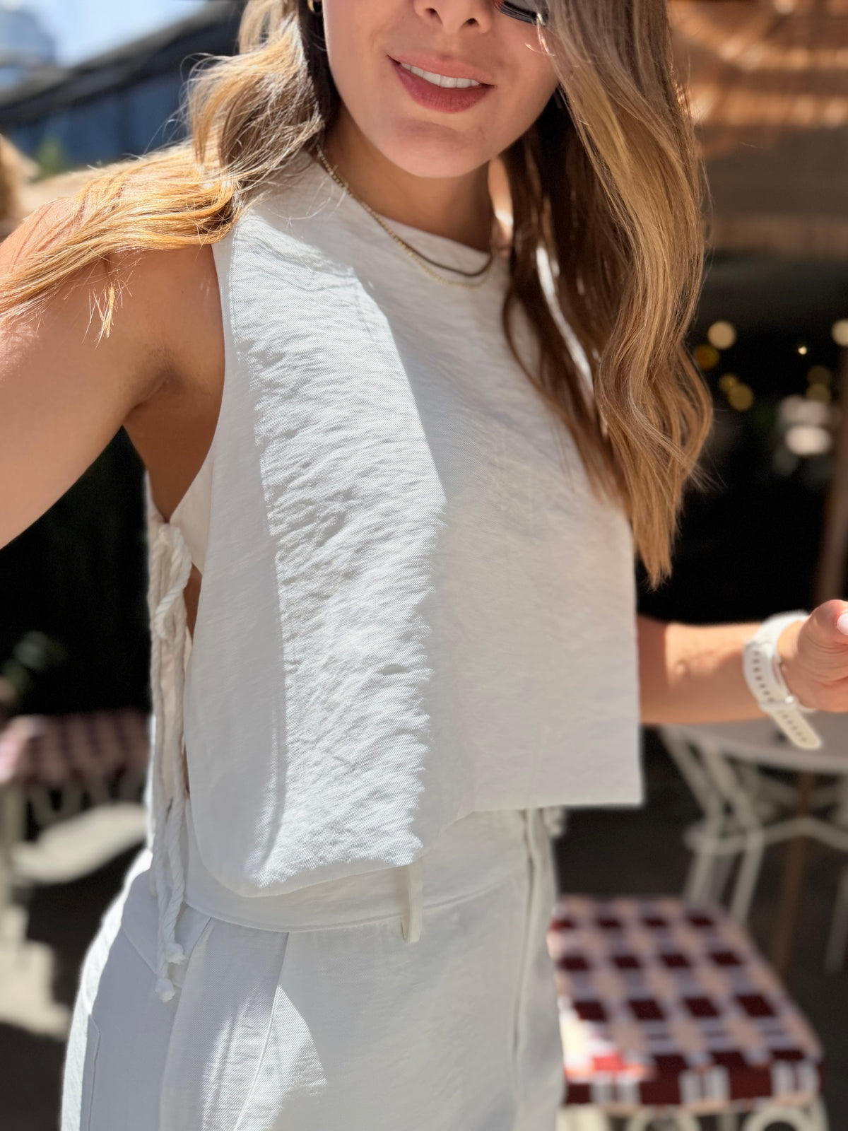 Blusa Latte Blanco