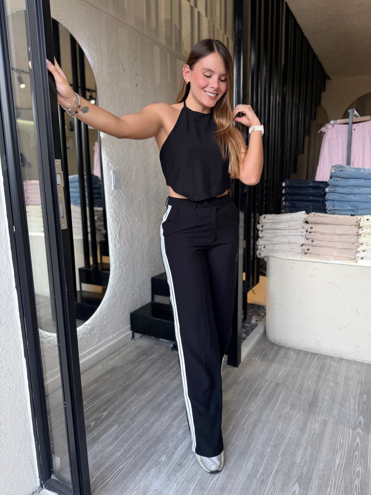 Pantalón Olivia Negro