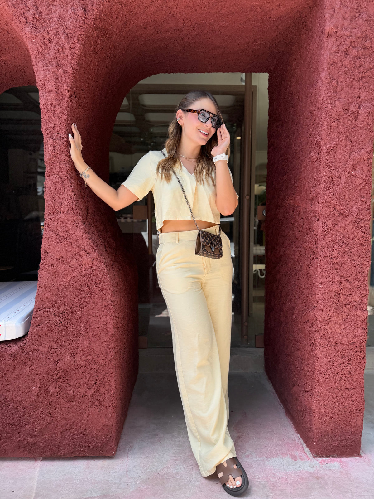 Blusa Tara Mantequilla