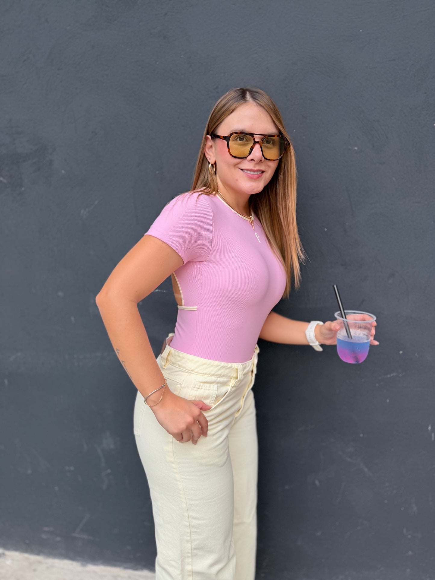 Body Verona Rosa-Mantequilla