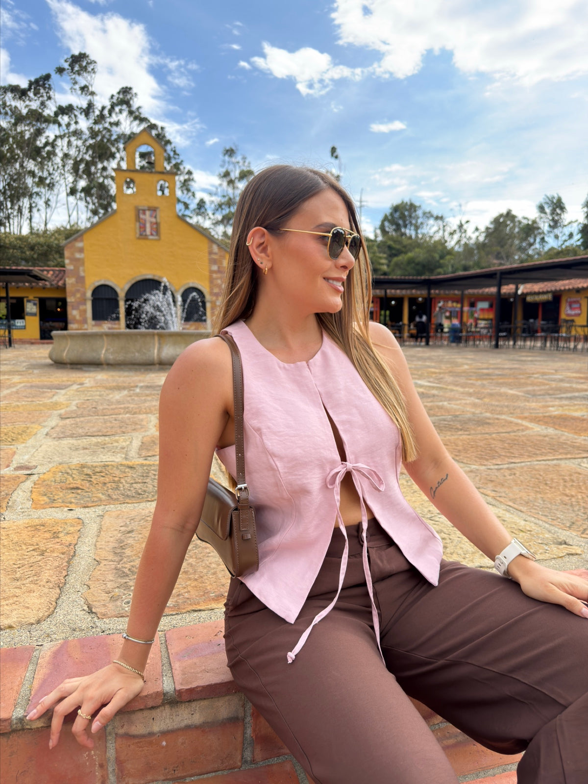 Blusa Chicago Rosada