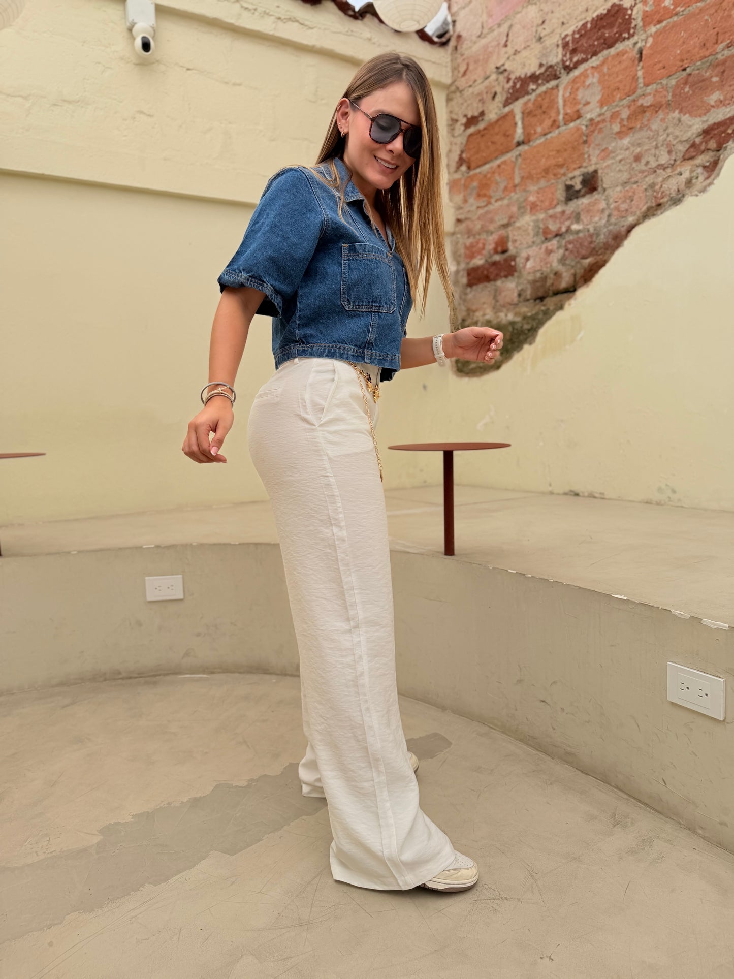 Blusa Amelia Denim