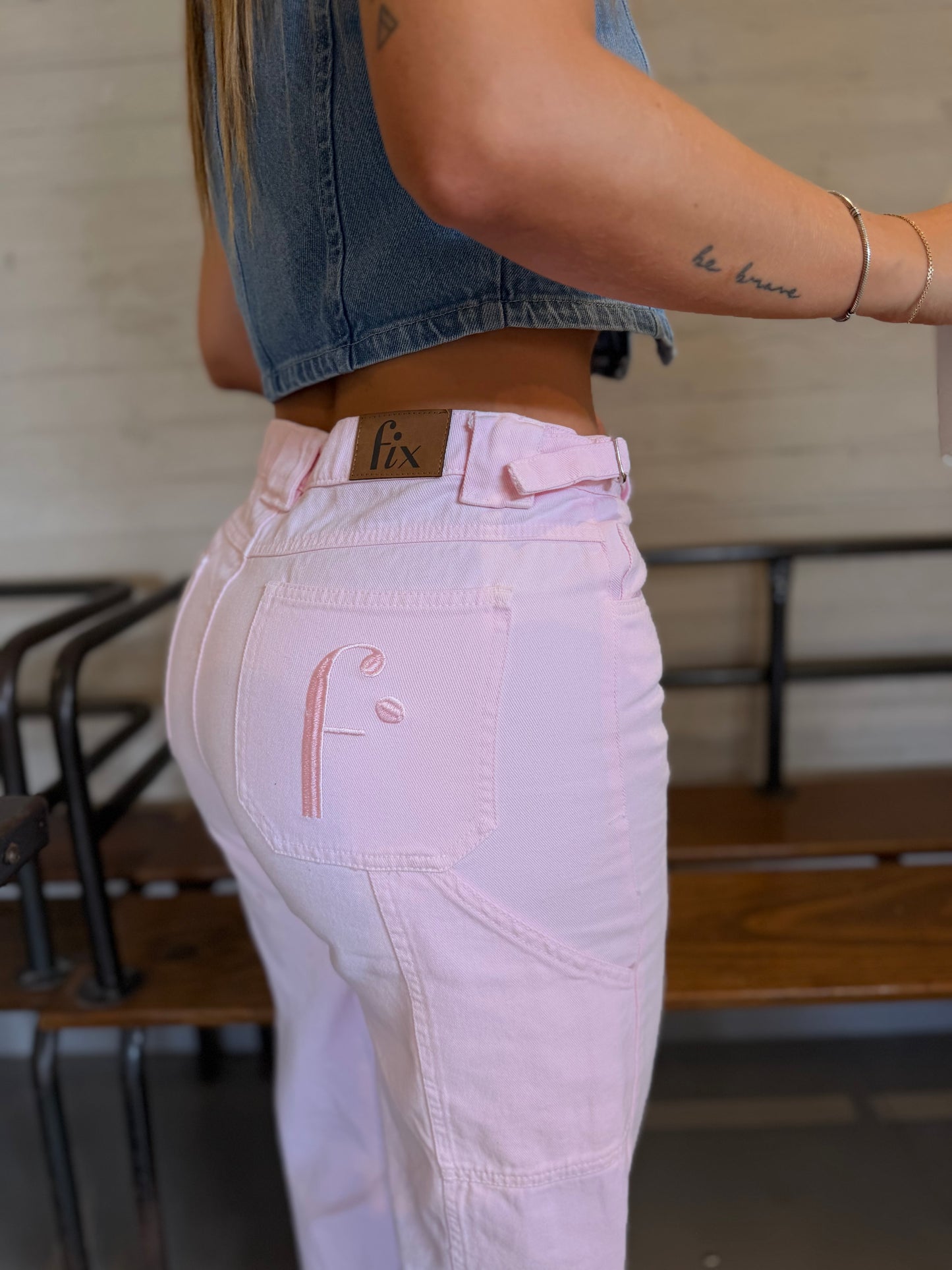 Jean Luna Rosa pastel